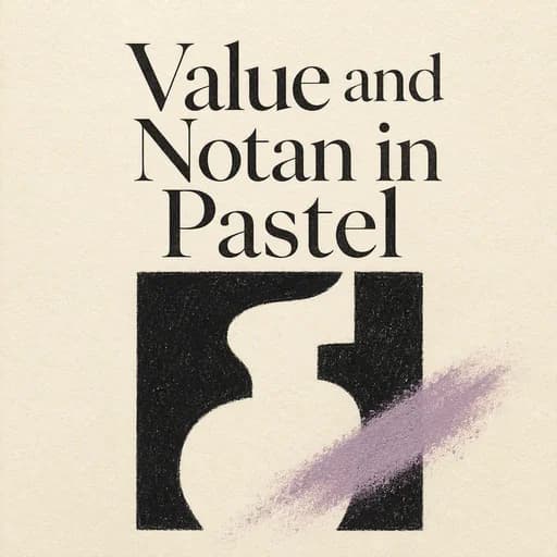 Pastel Painting: Mastering Value and Notan for Better Composition