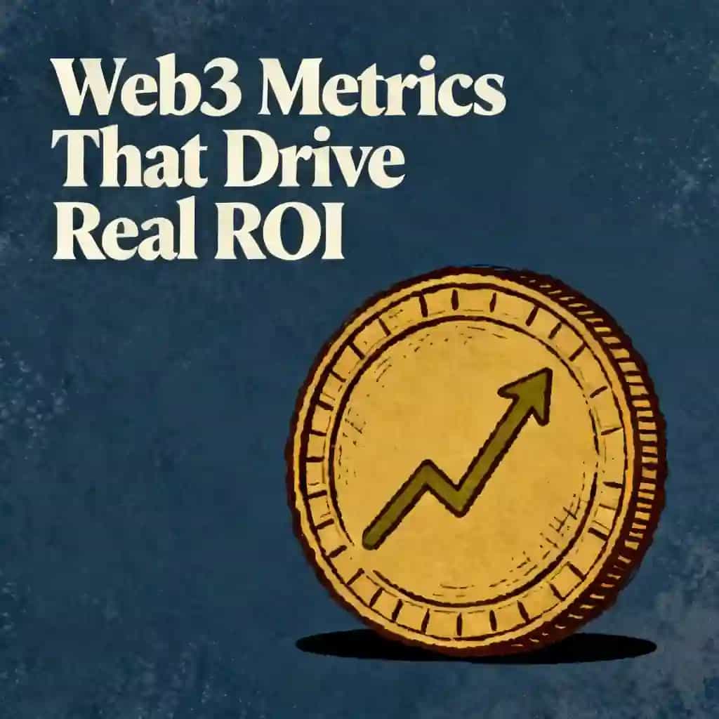 Web3 marketing metrics that actually drive ROI 书籍封面