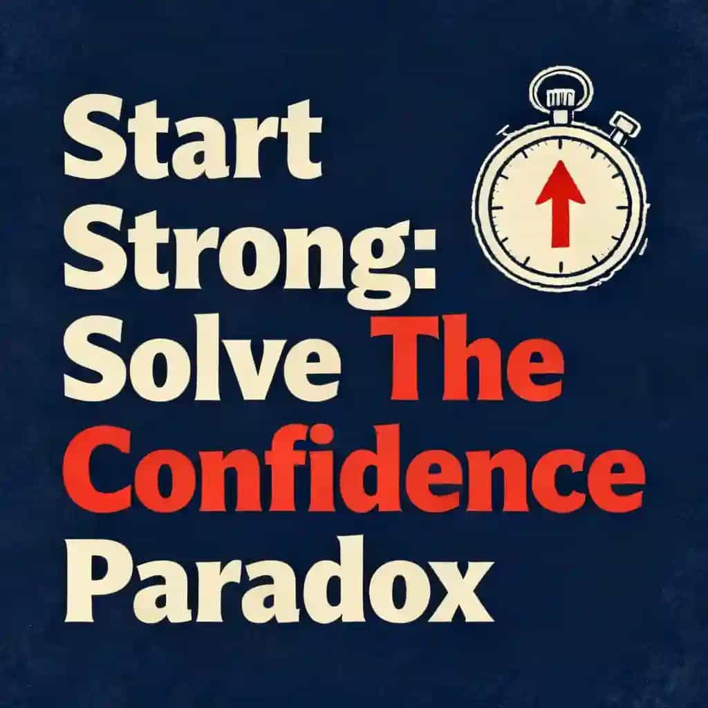 The Confidence Paradox: Why Starting Strong Matters Most 책 표지