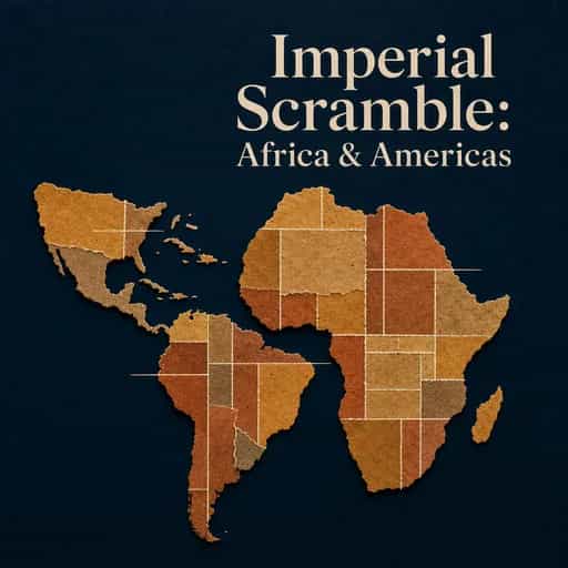 The Scramble for Africa and the Americas book cover