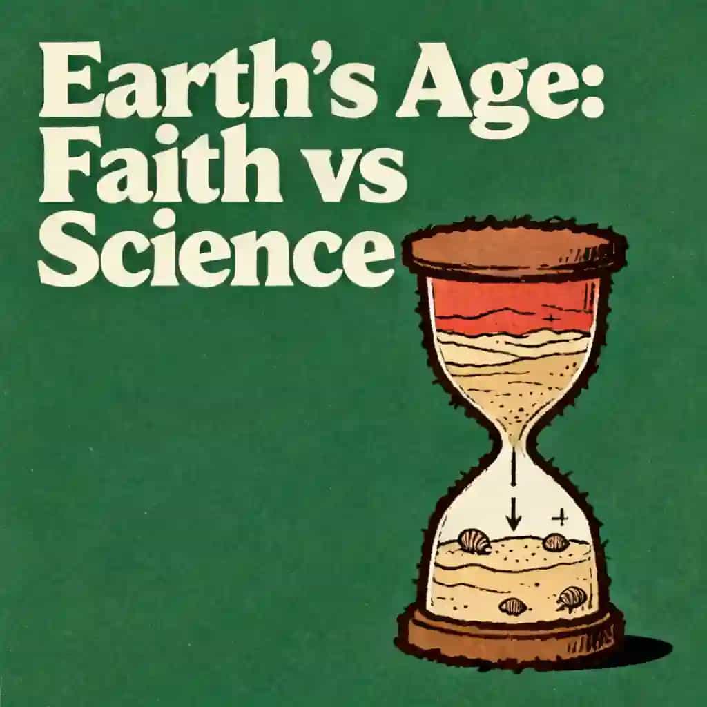 Copertina del libro The Age of the Earth: Faith vs. Science