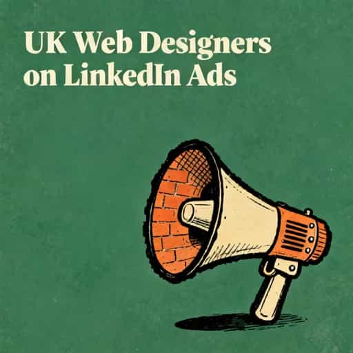 Copertina del libro LinkedIn Ads for UK Web Designers