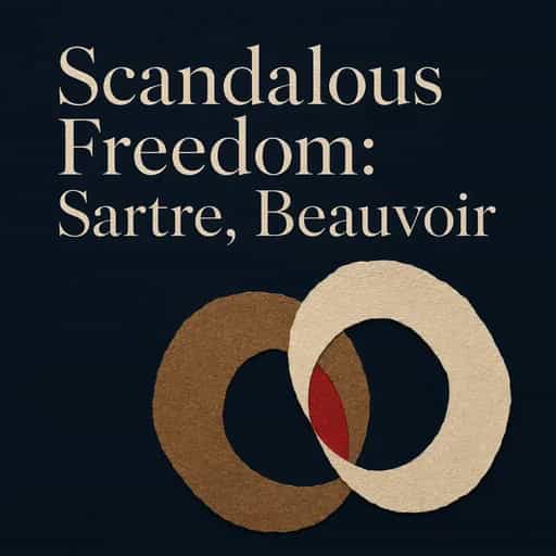 Portada del libro Sartre and de Beauvoir: the couple who made freedom a scandal