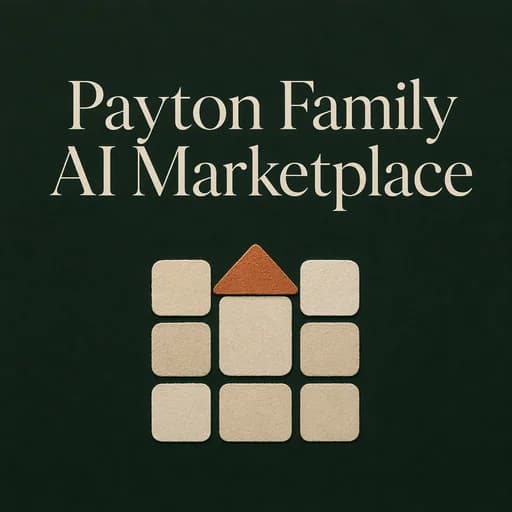 The Payton Family AI Marketplace: Building a High-Margin AI Stack