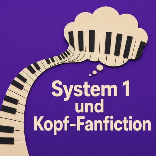 Bernd am Klavier: System 1 und die Fanfiction im Kopf verstehen