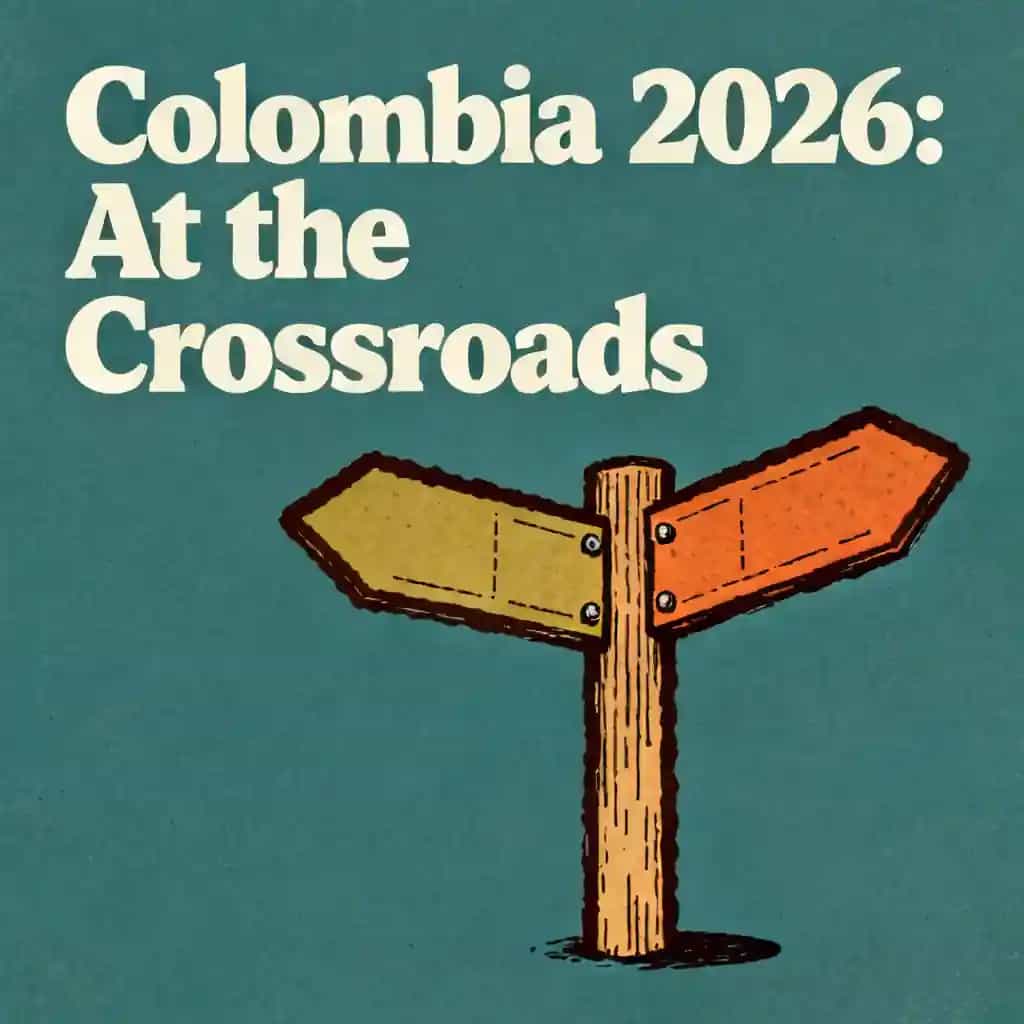 Colombia 2026: A Nation at the Crossroads book cover