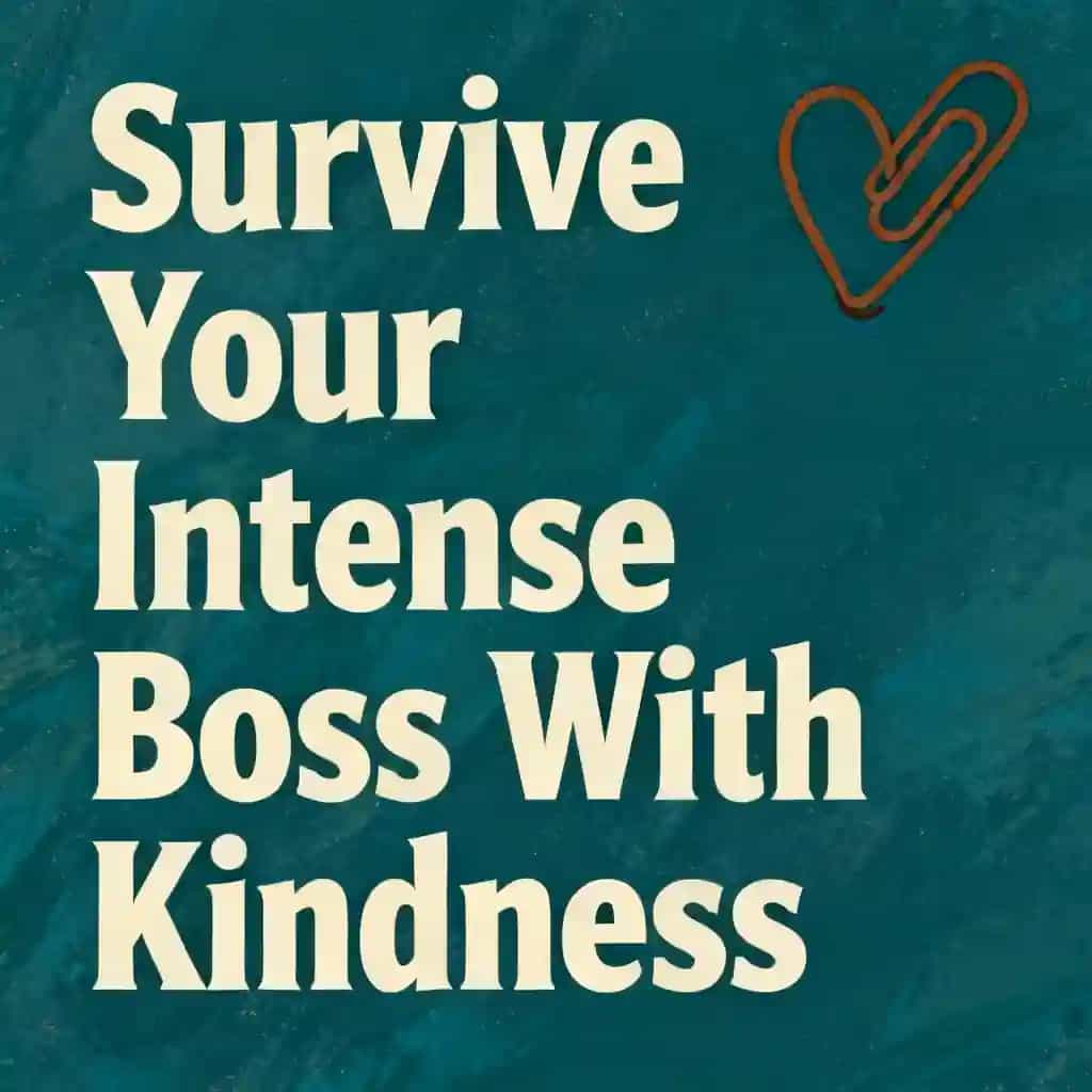Surviving Your Intense Boss: Building Resilience Through Self-Compassion 책 표지