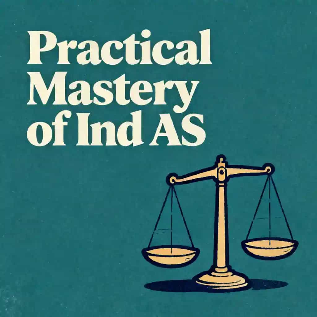 Mastering Ind AS through practical application 책 표지
