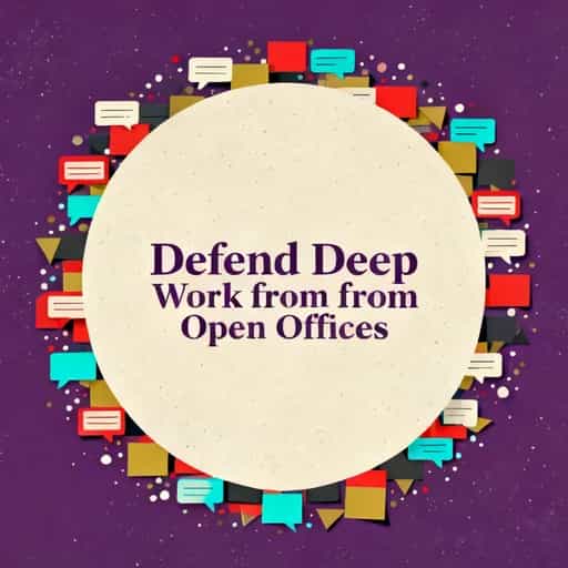 Buchcover von The Open Office Tax: Protecting Your Deep Work