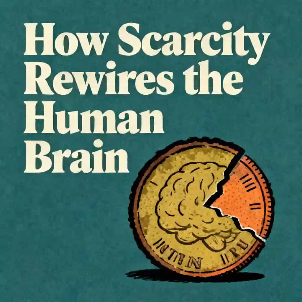 Why scarcity changes the human brain の書籍表紙