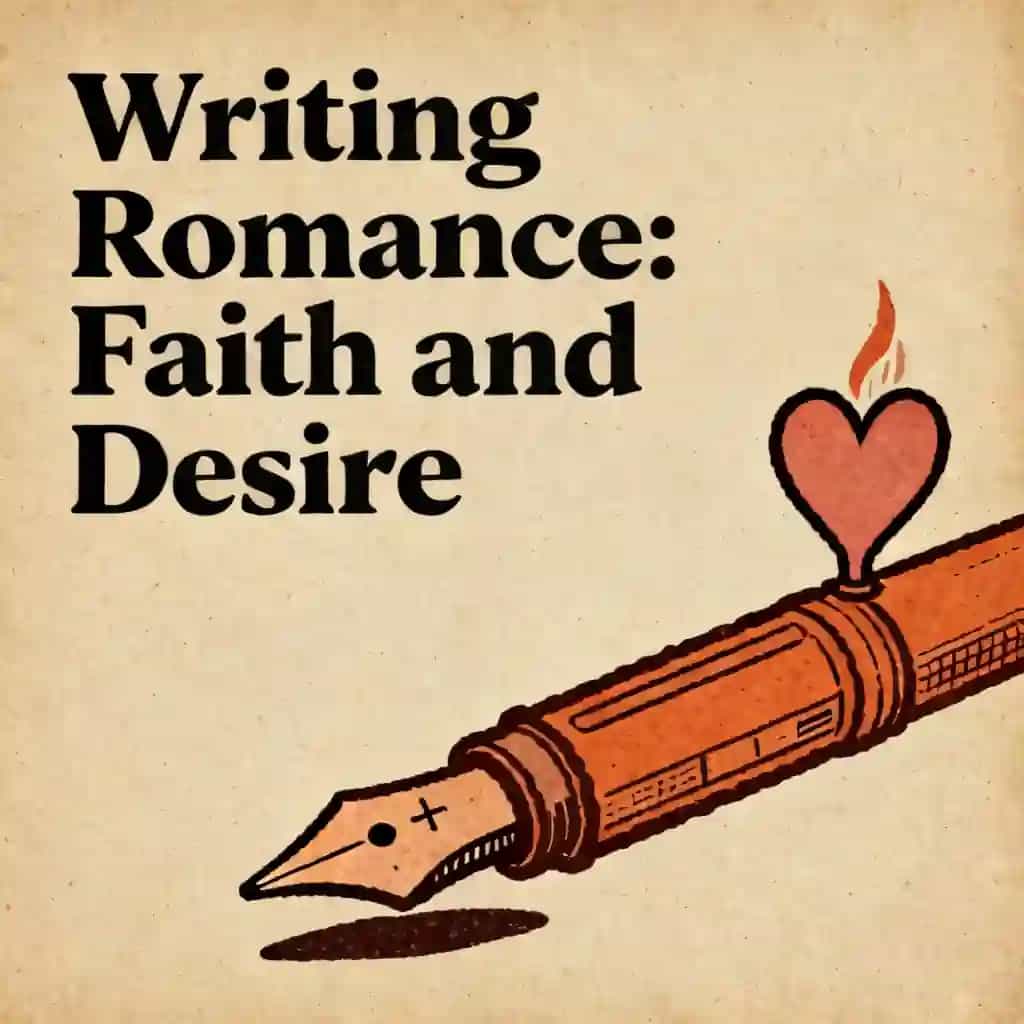 Faith and Desire in Romance Writing の書籍表紙
