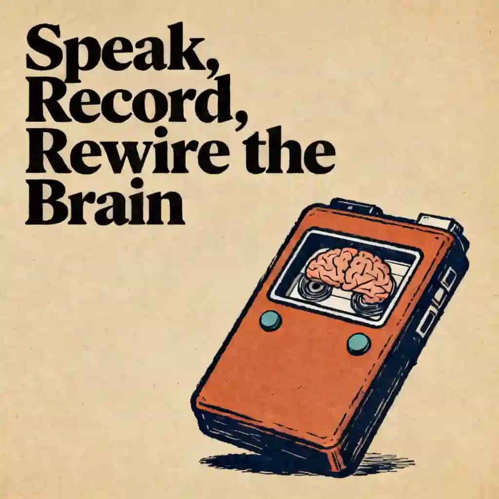 Record Your Voice, Rewire Your Brain book cover