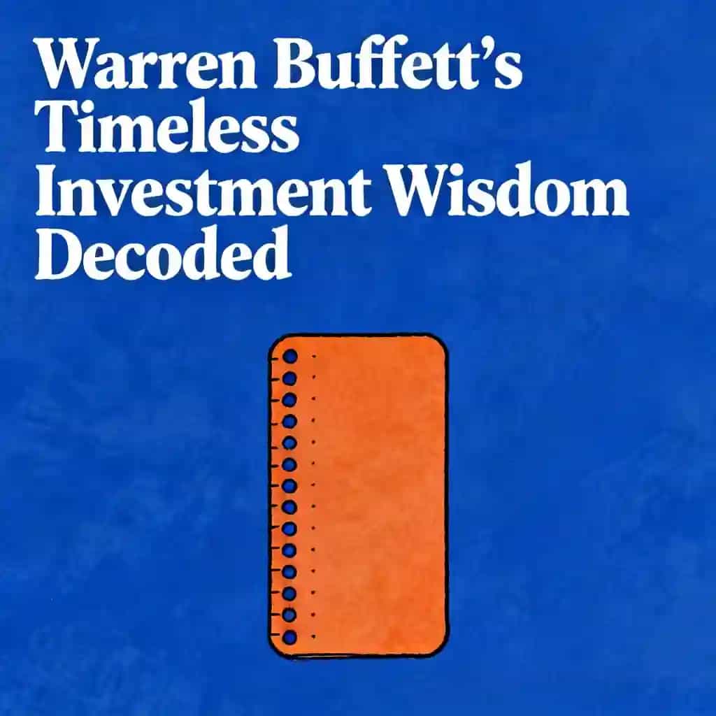 Warren Buffett's Timeless Investment Wisdom Decoded book cover