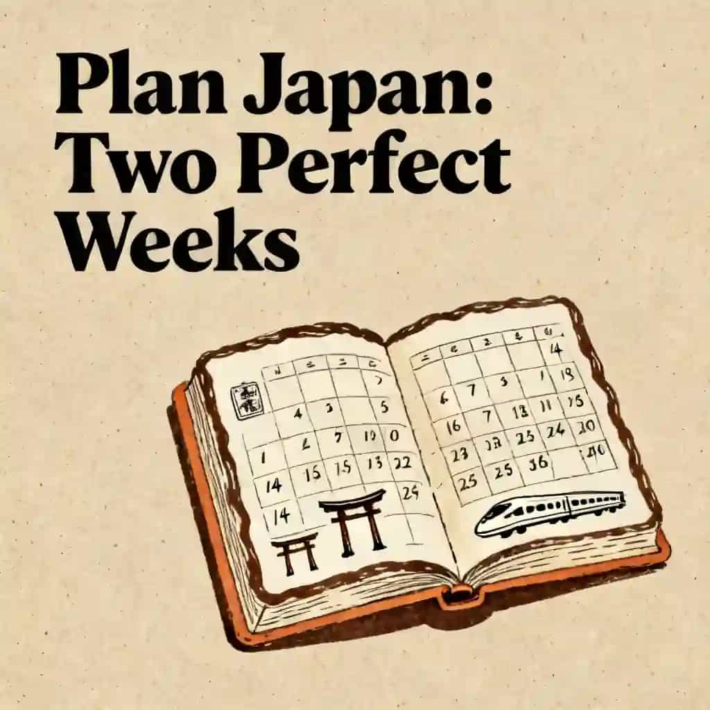 Capa do livro Two weeks in Japan: Planning the perfect trip