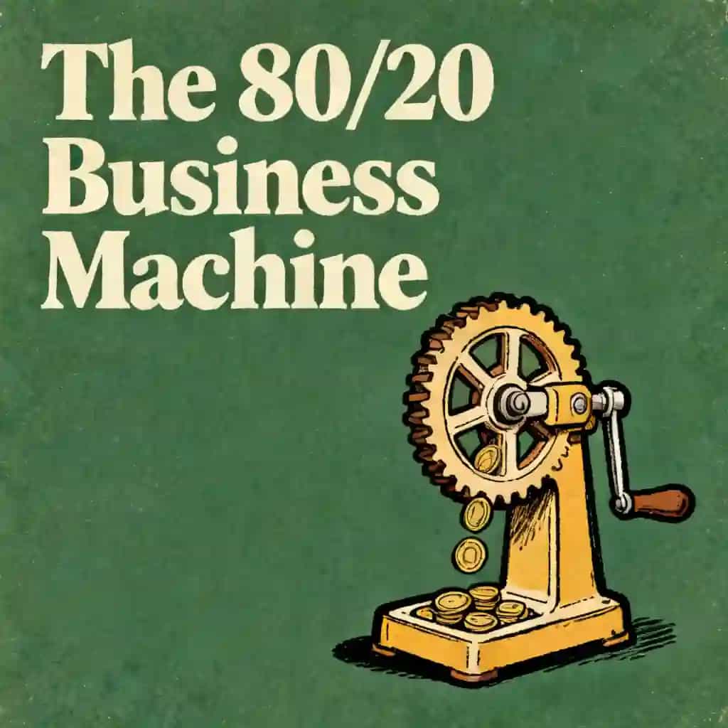 Couverture du livre The 80/20 Business Machine