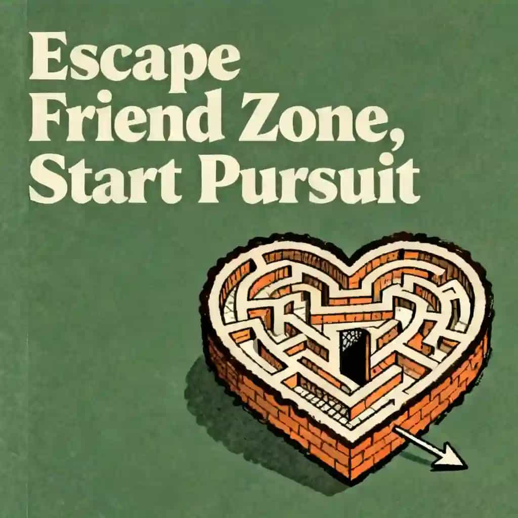 Copertina del libro Escape the Friend Zone and Start the Chase