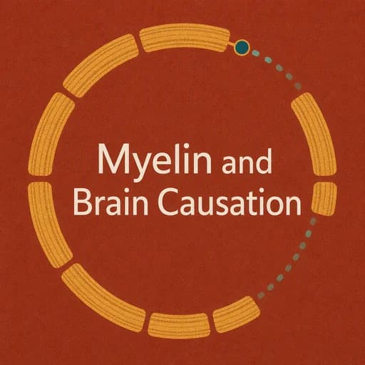 Causation in the Brain: The Myelin Study & Childhood Trauma
