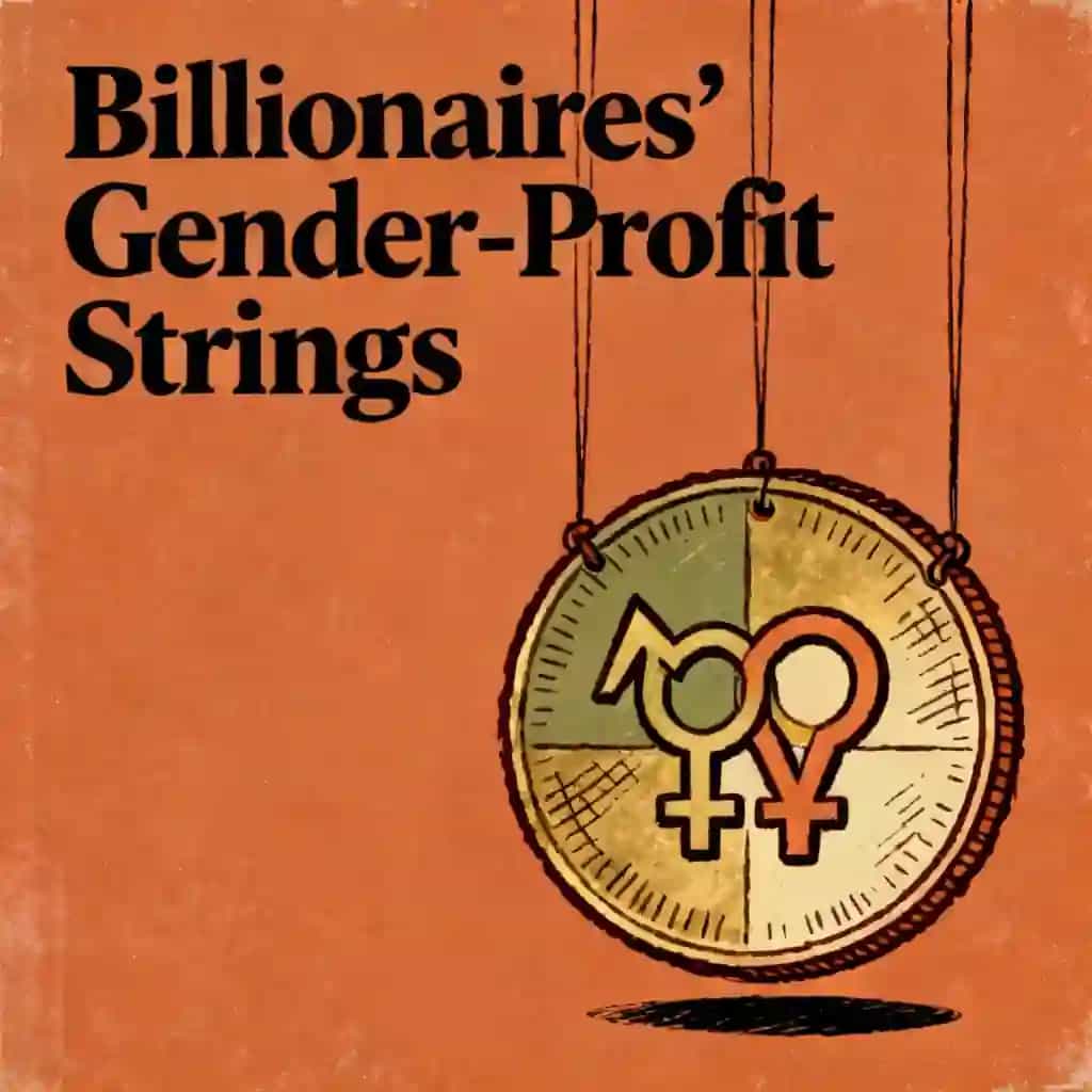 Billionaire Puppet Masters: The Gender Profit Game 책 표지