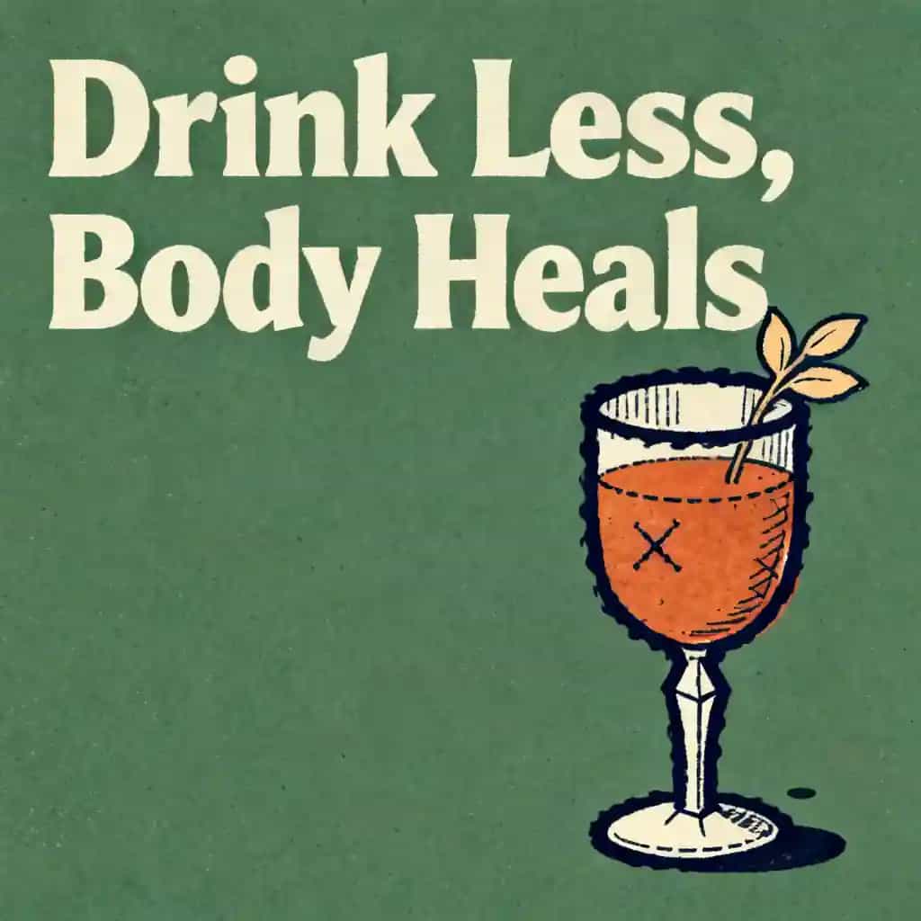 Capa do livro Reducing alcohol and how your body heals