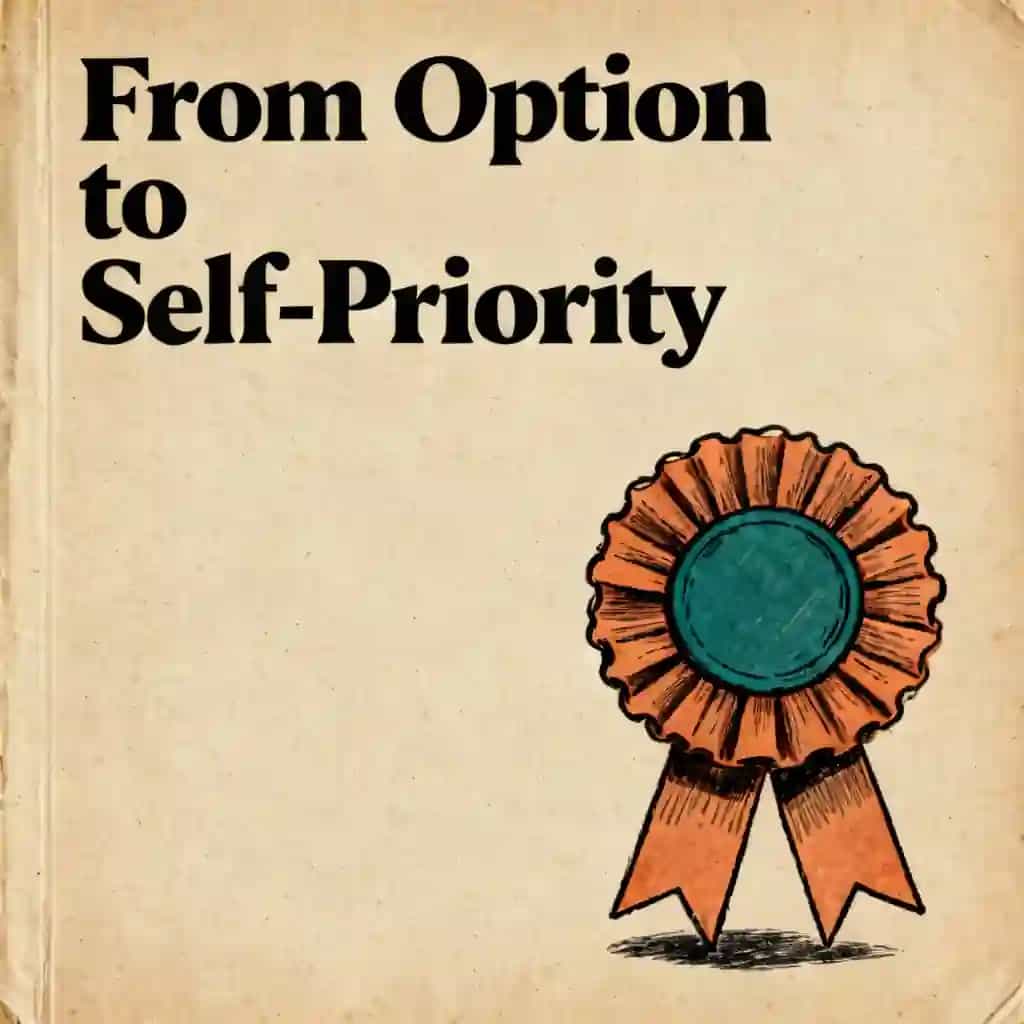 Buchcover von From Option to Priority: Reclaiming Your Self-Worth