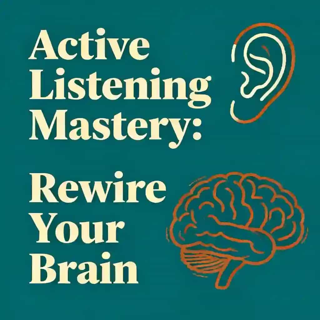 Transform Your Brain Through Active Listening Mastery book cover