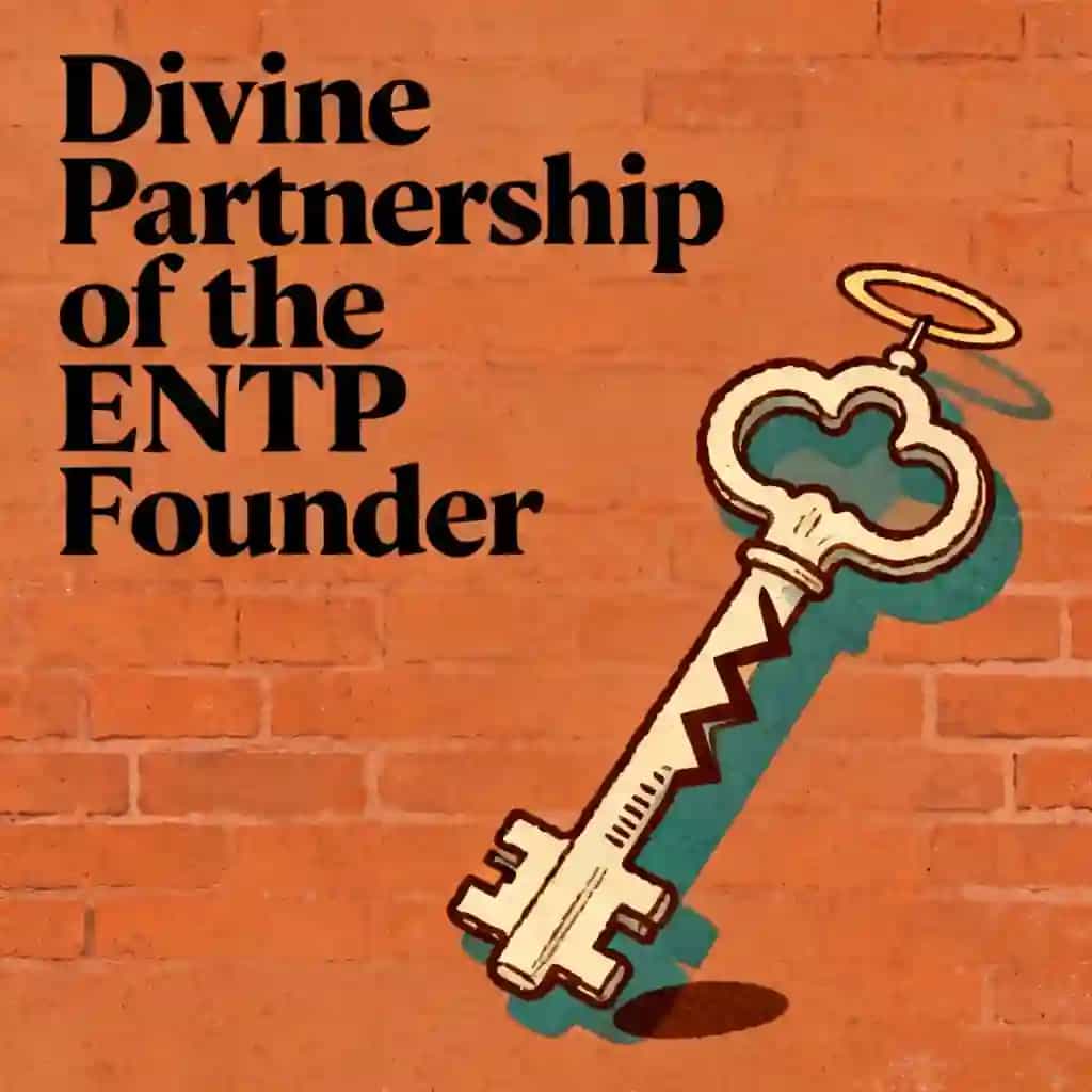 Capa do livro The ENTP Founder’s Divine Partnership