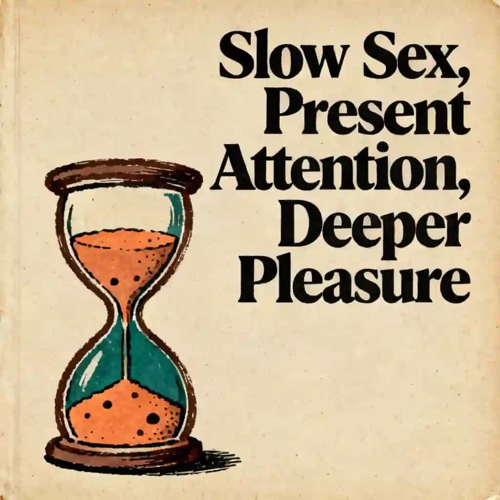 Pleasing your partner through presence and slow sex の書籍表紙