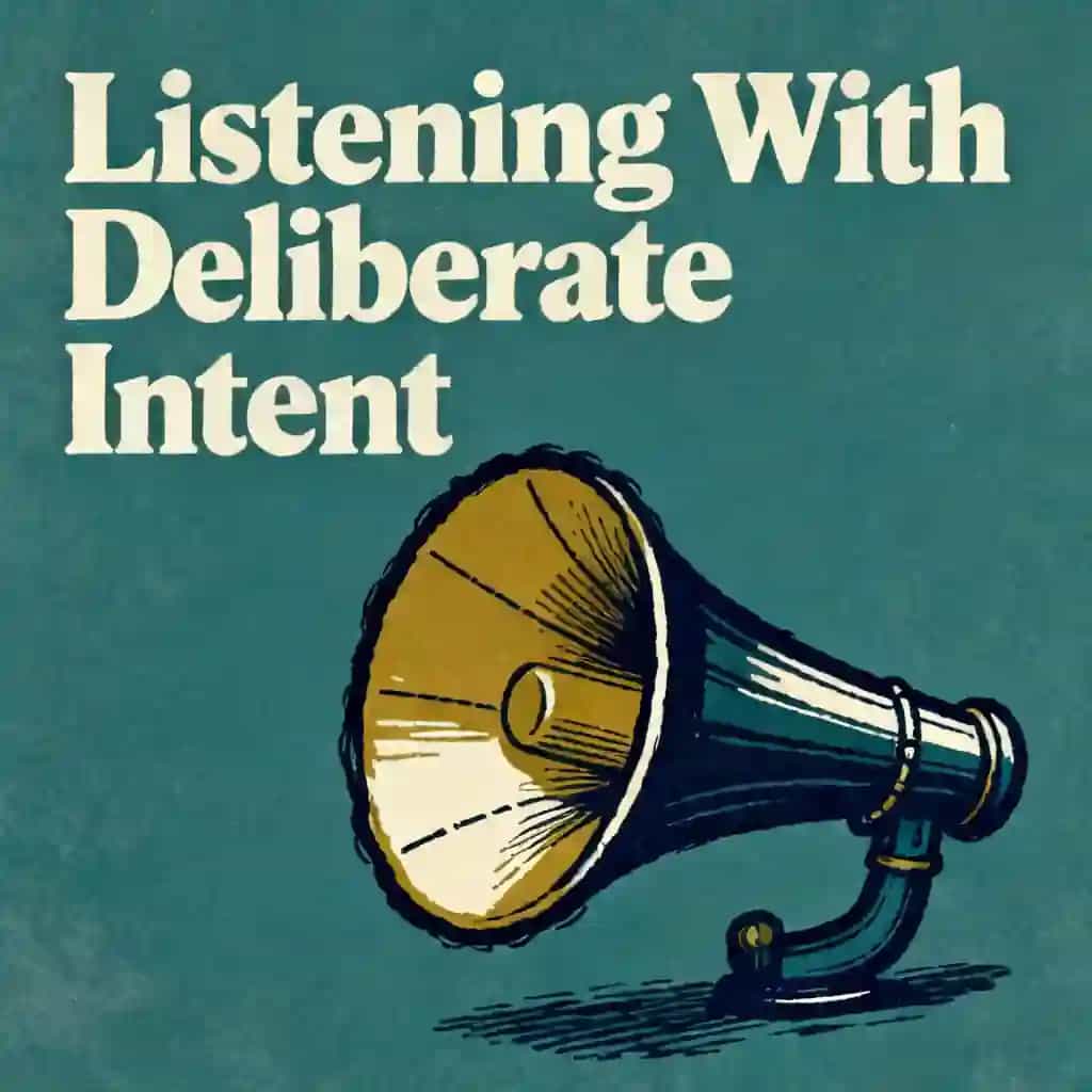 Обложка книги Listening with Intention