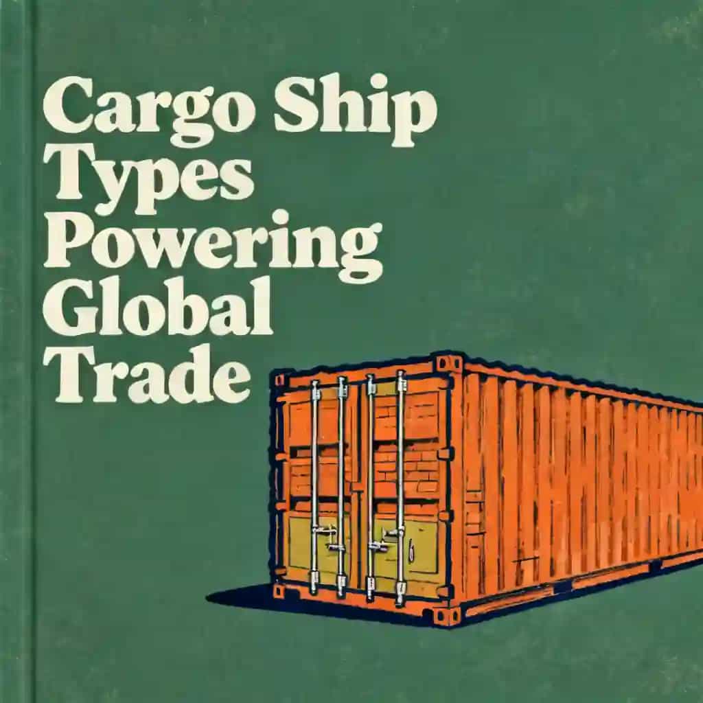 Capa do livro Types of cargo ships moving the global economy