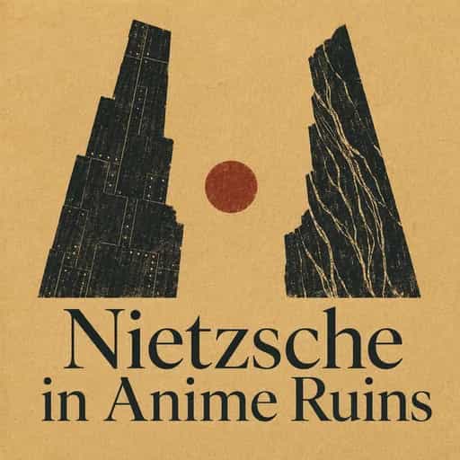 Capa do livro Nietzsche in the Ruins of Evangelion and Berserk