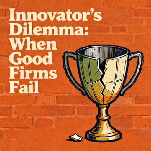 Copertina del libro The Innovator’s Dilemma: Why Good Companies Fail