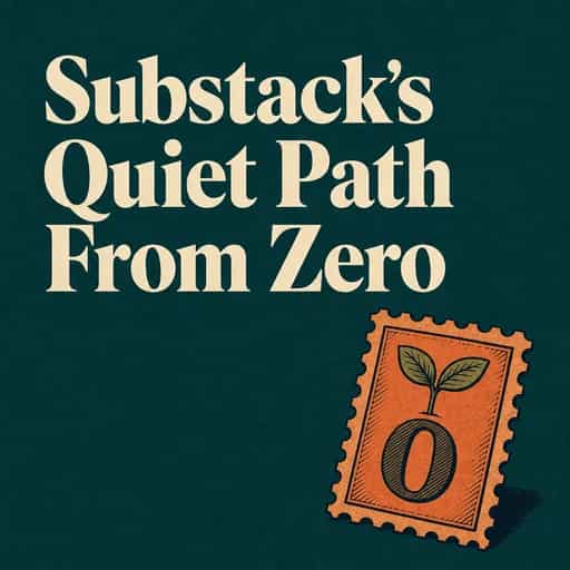 Copertina del libro Substack Growth: The Quiet Path from Zero