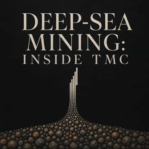 Couverture du livre Deep Sea Mining: The Business of TMC