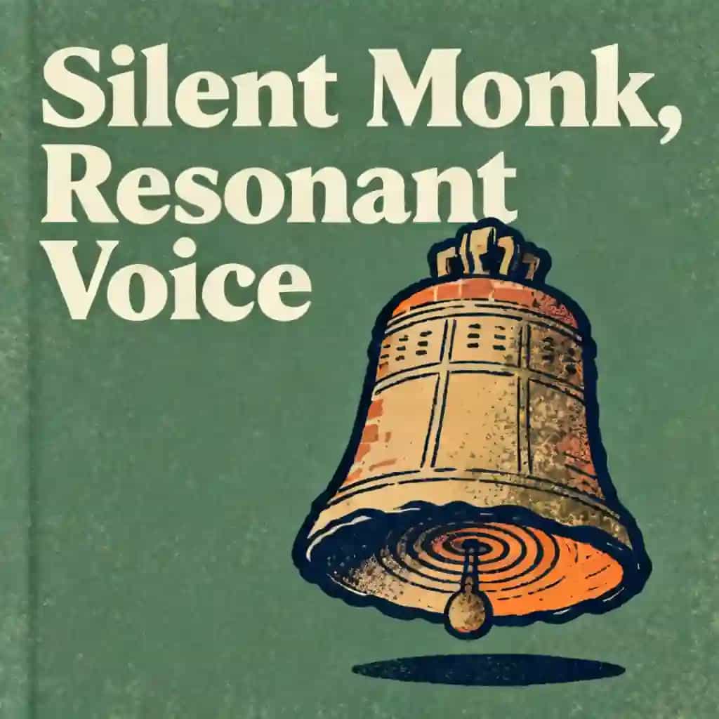 Portada del libro The Silent Monk's Loud Voice