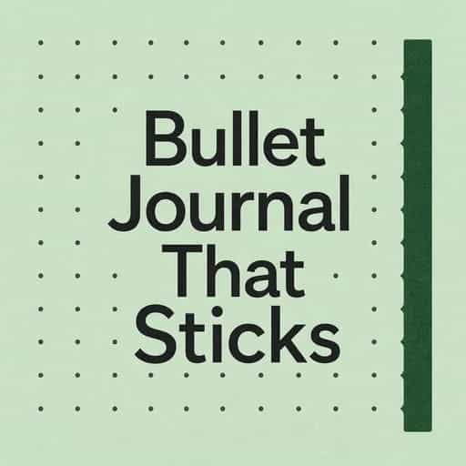 The Bullet Journal: Building a Practice That Sticks の書籍表紙