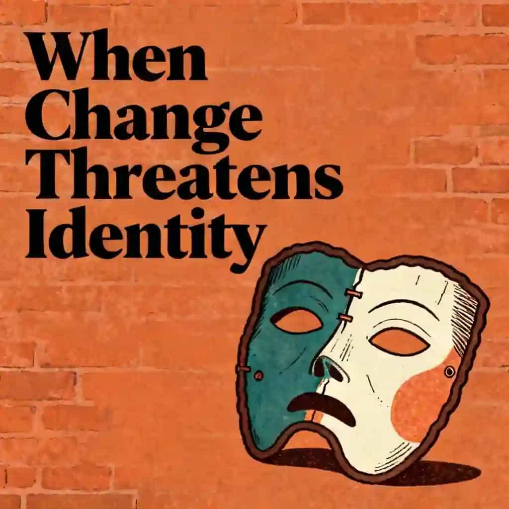 Buchcover von Why Change Resistance Is an Identity Crisis