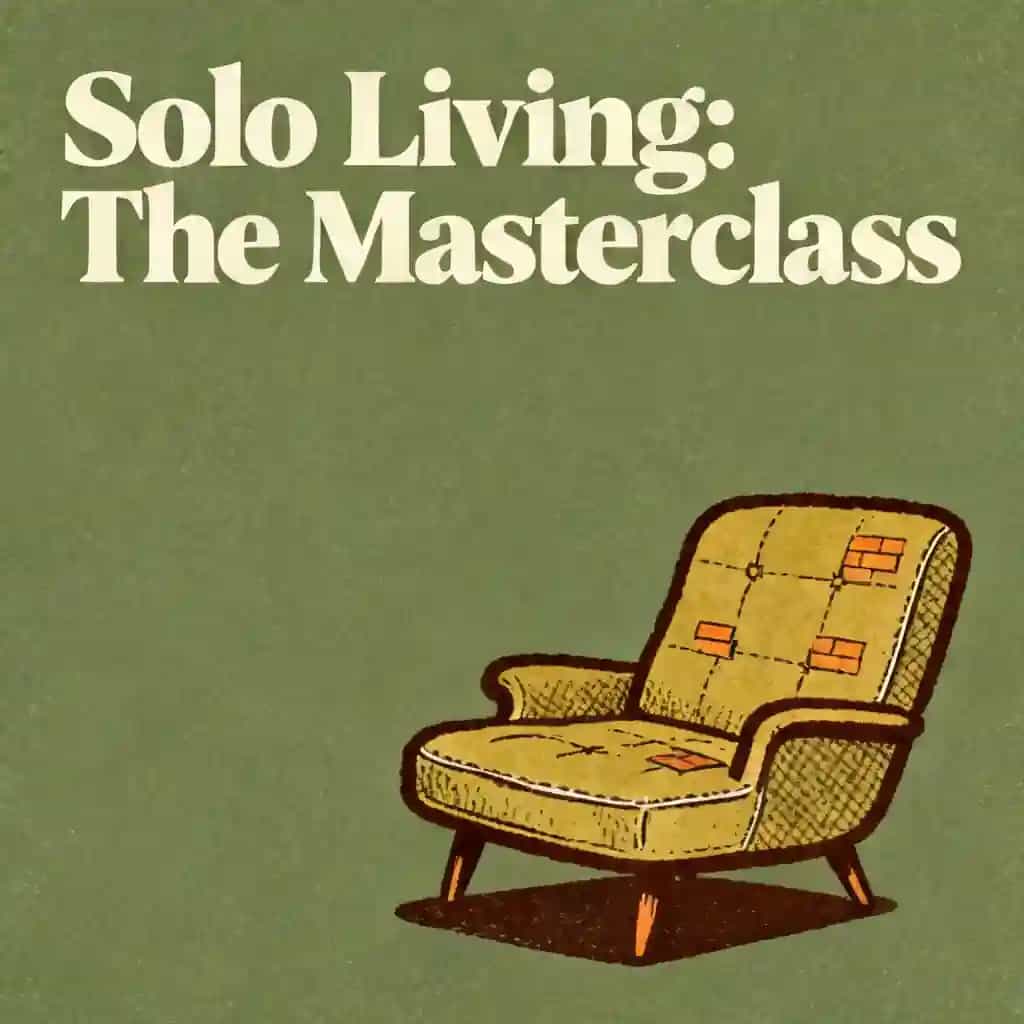 Обложка книги Living Alone: The Solo Masterclass