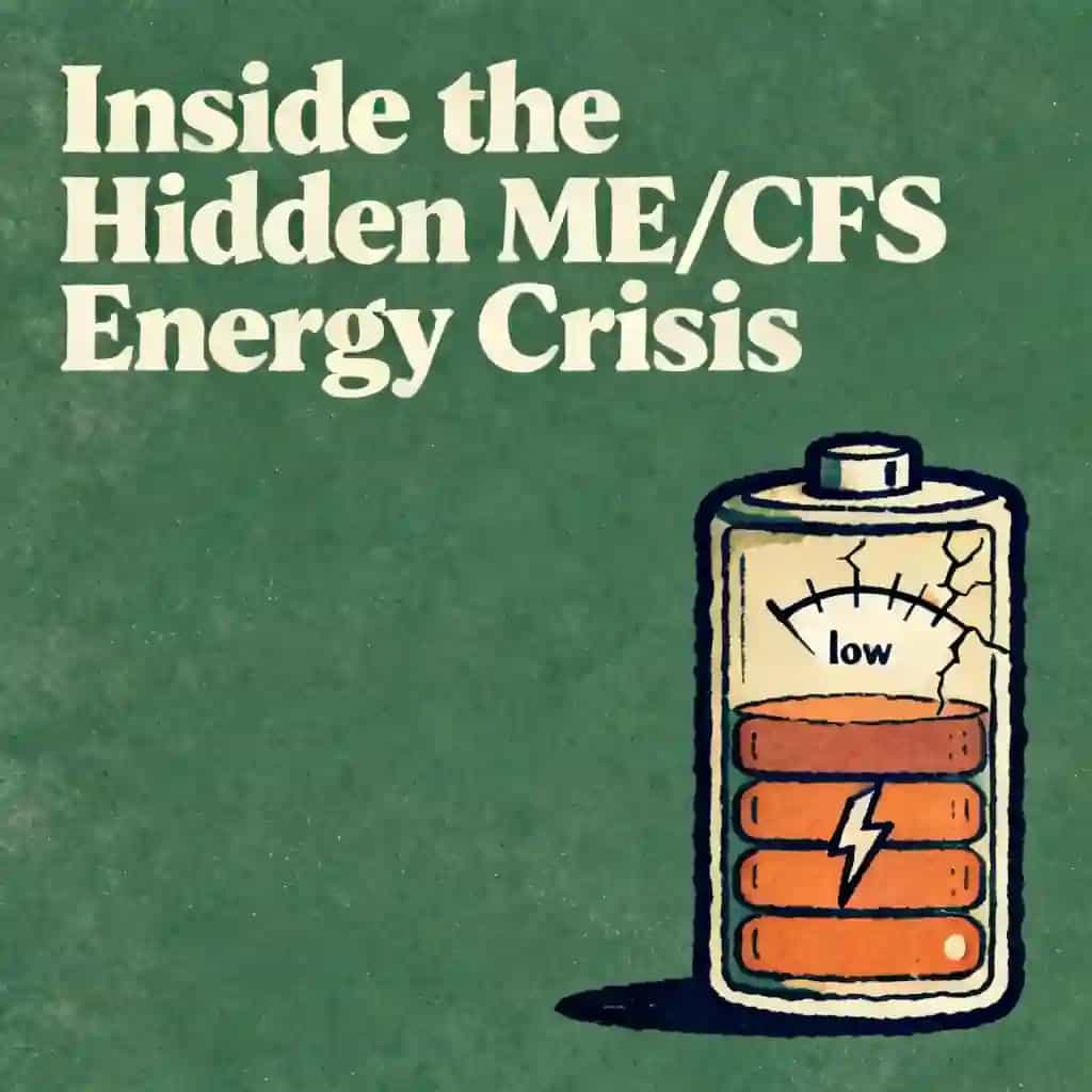 Copertina del libro The Hidden Energy Crisis: Understanding ME/CFS