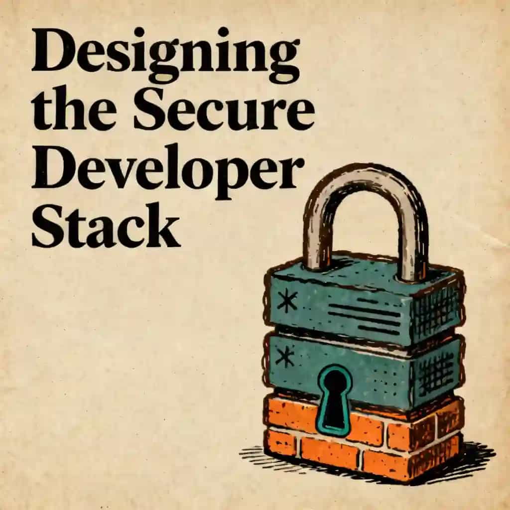 Couverture du livre The Secure Developer Stack