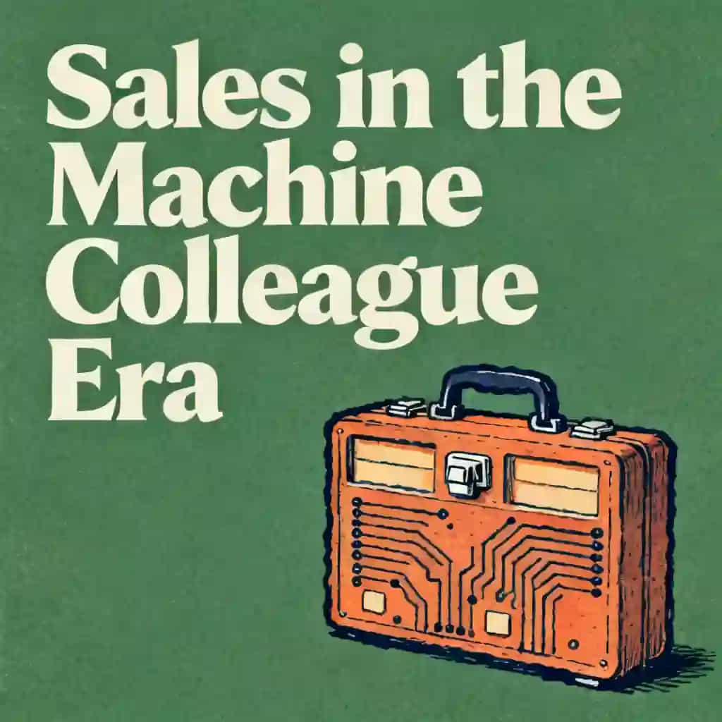 Buchcover von Sales in the Era of Machine Colleagues