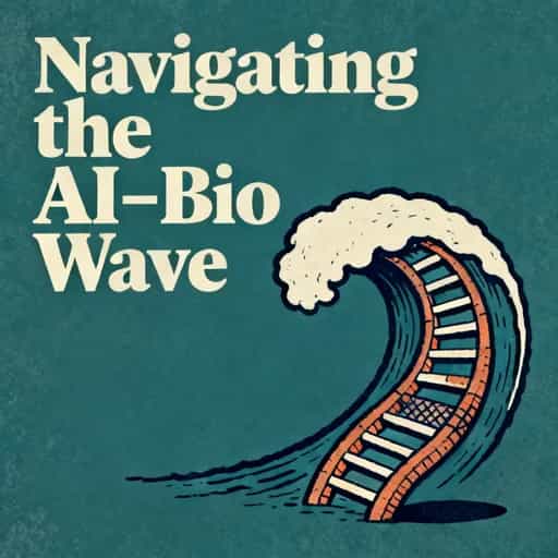 Portada del libro The Coming Wave: Navigating the AI and Bio Revolution