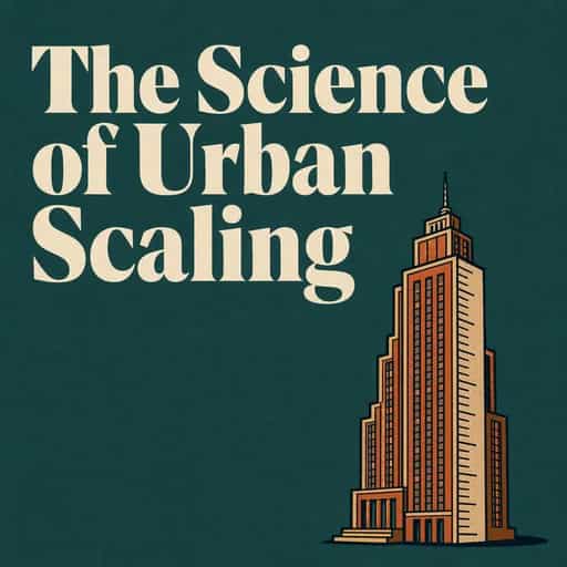 The Science of Cities: Growth and Scaling 책 표지