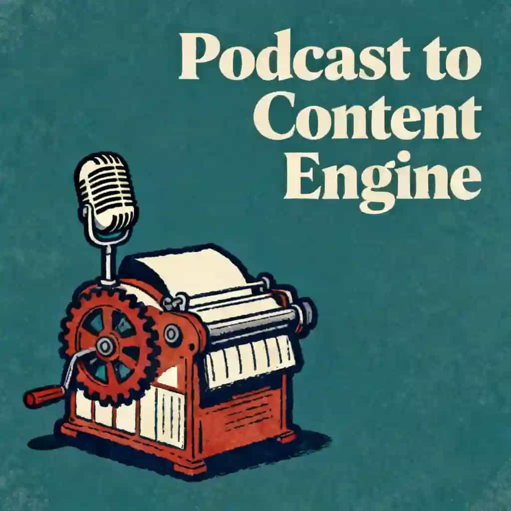 Repurposing Your Podcast Into a Content Engine book cover