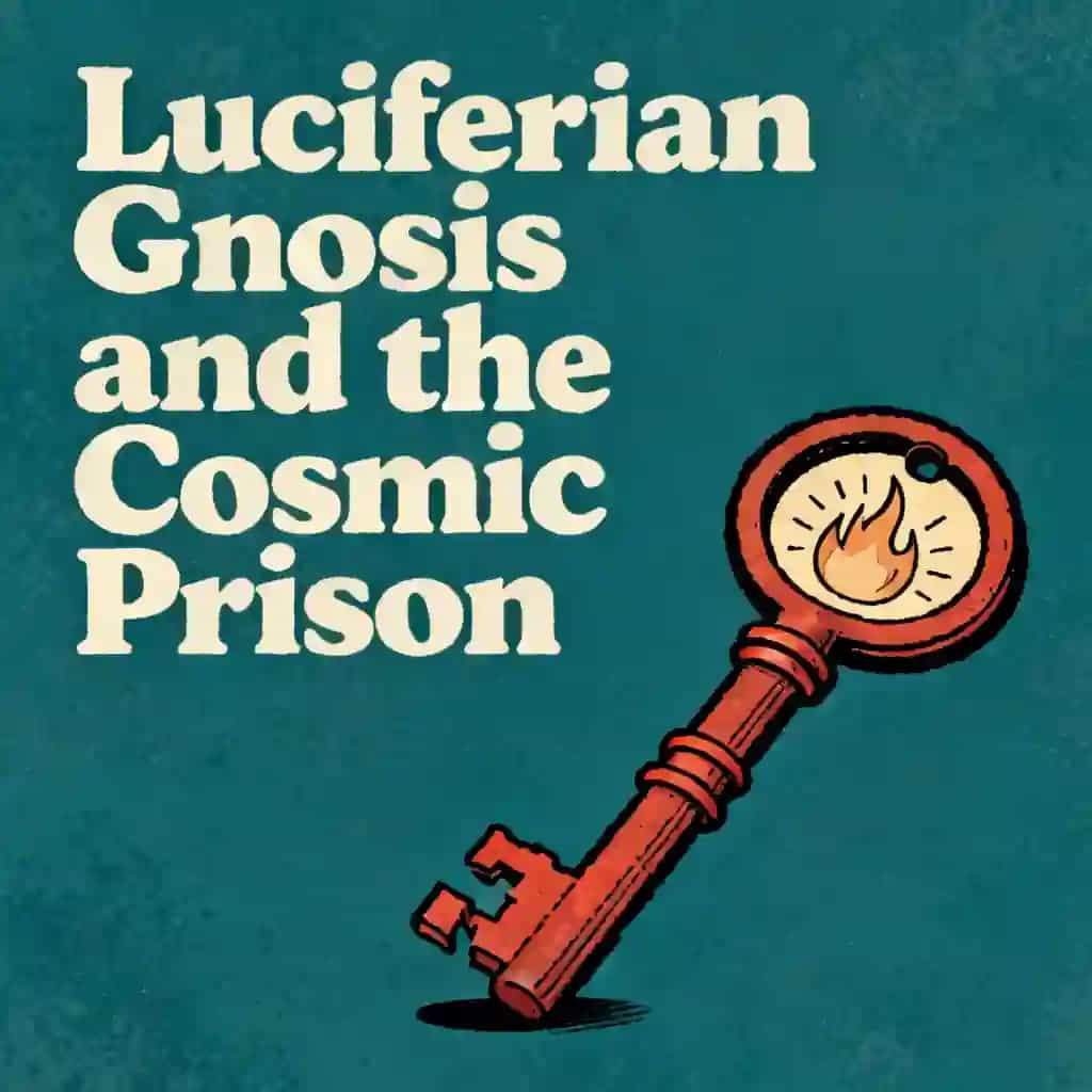 Capa do livro Gnostic Luciferianism and the Cosmic Prison