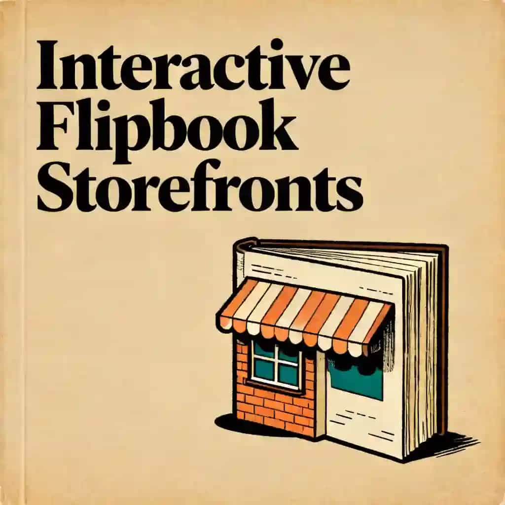 Buchcover von The Digital Storefront: Interactive Flipbooks