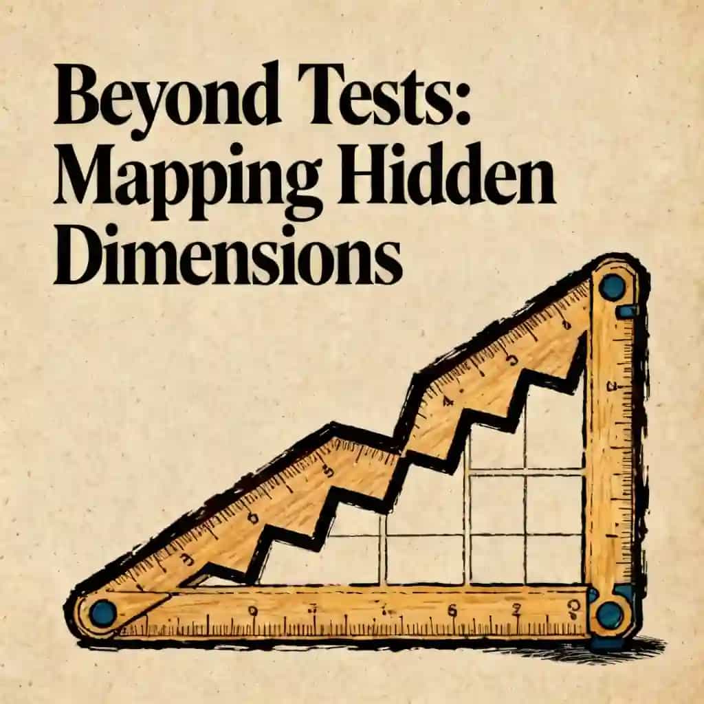 Buchcover von Beyond the Test: Uncovering Hidden Dimensions