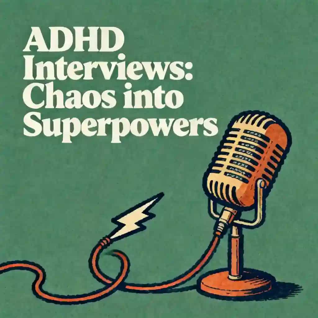 ADHD Interviewing: Turning Creative Chaos Into Superpowers book cover