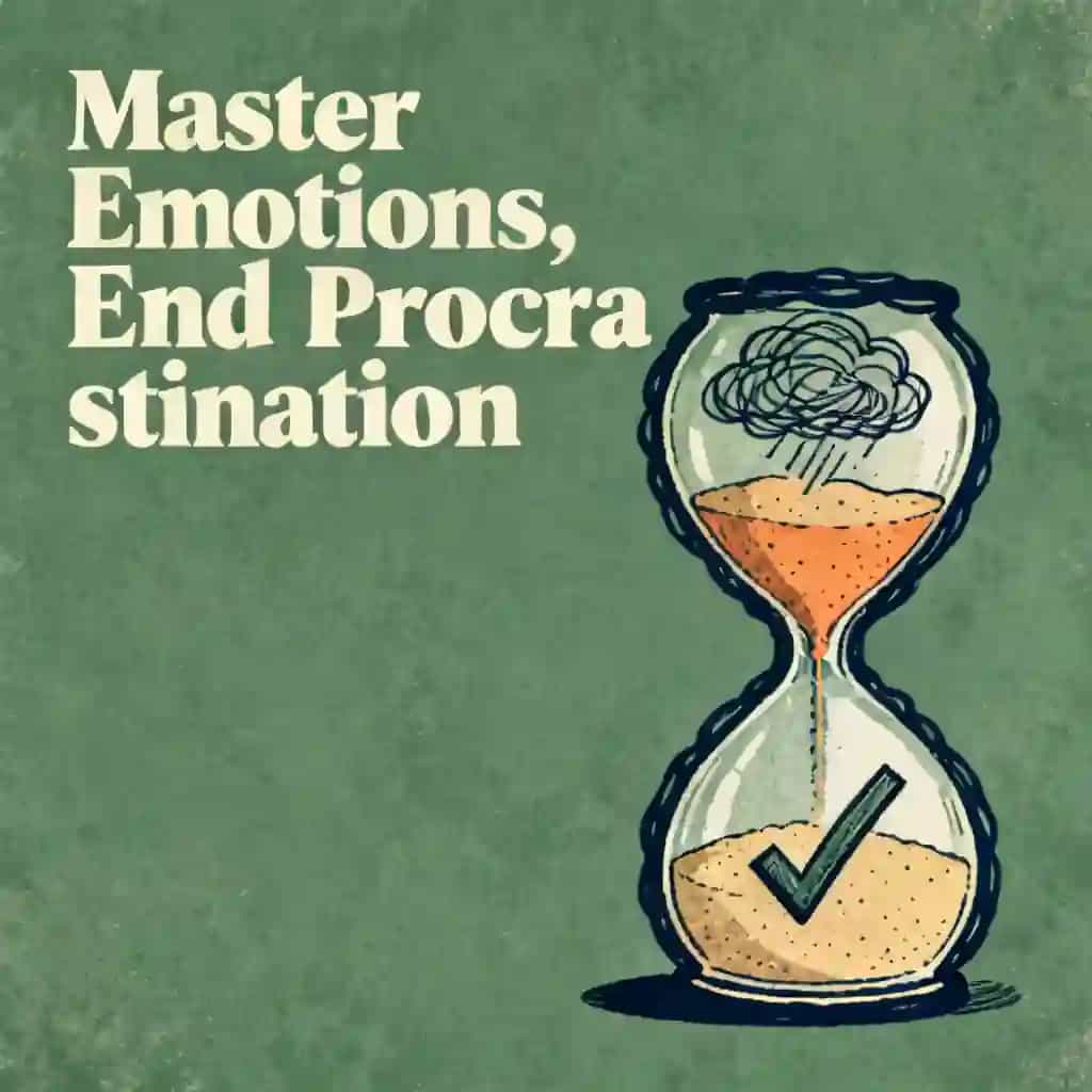 Обложка книги Stop Procrastinating by Managing Your Emotions