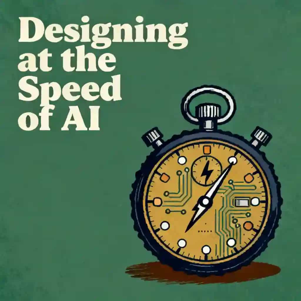 Designing at the Speed of AI book cover
