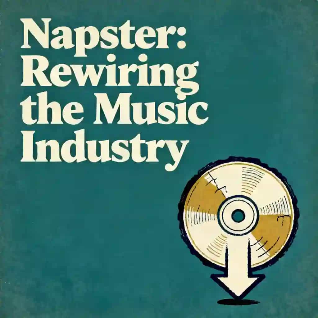 How Napster Changed the Music Industry Forever 책 표지